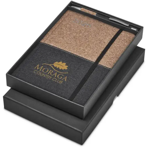 Okiyo Toshi A5 2026 Diary & Pen Set Gift Box Branded